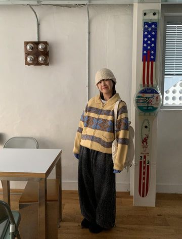 Grinded Banding Boucle Jogger Pants